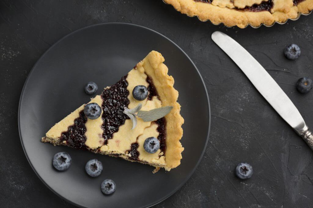 Tarta de arándanos