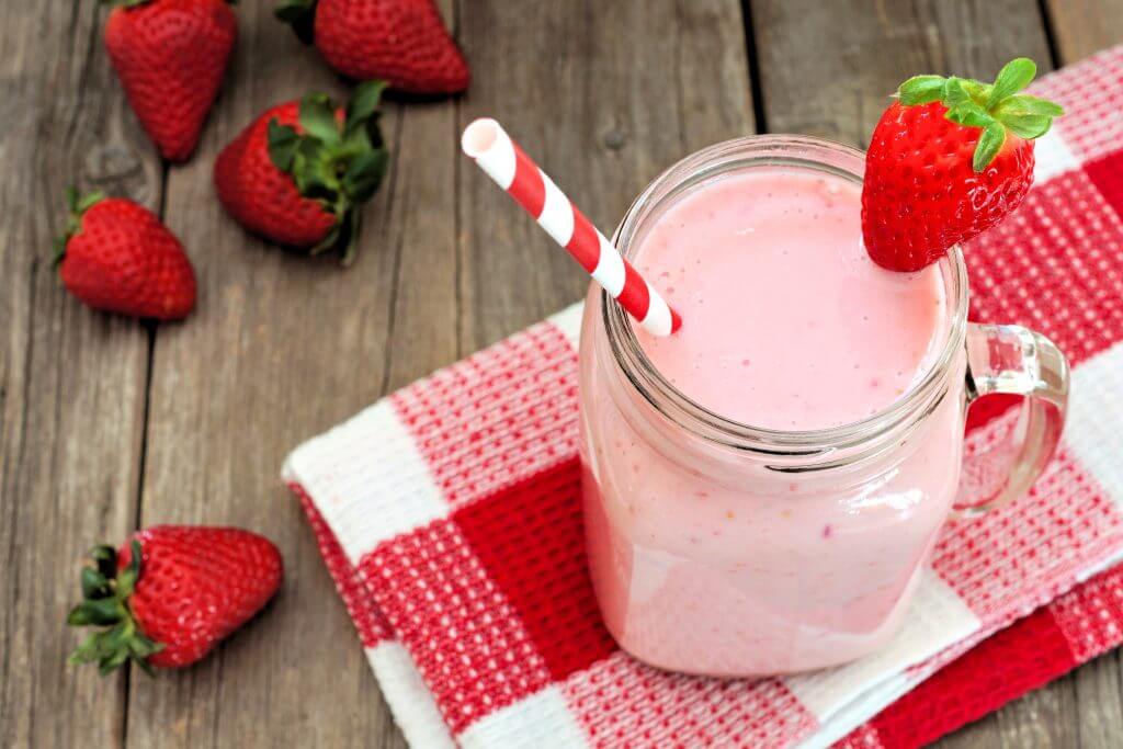 Smoothie de frutilla
