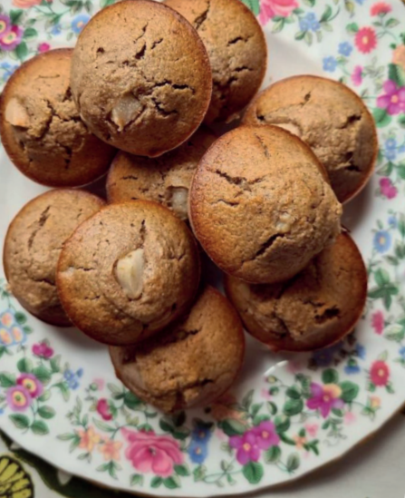 Muffins de pera y especias