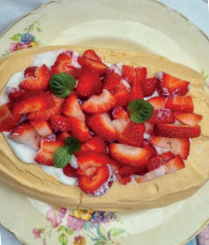 Pavlova con Frutillas