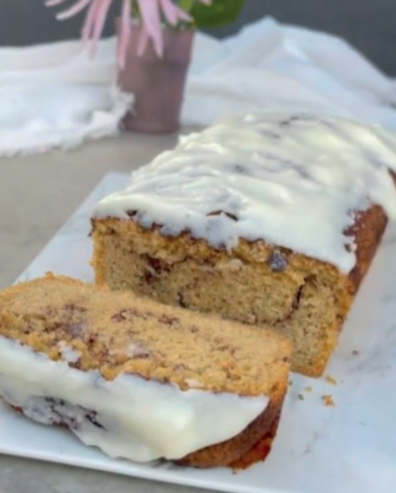 Queque cinnamon roll