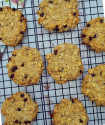 Galletas de avena con Chips de Chocolate