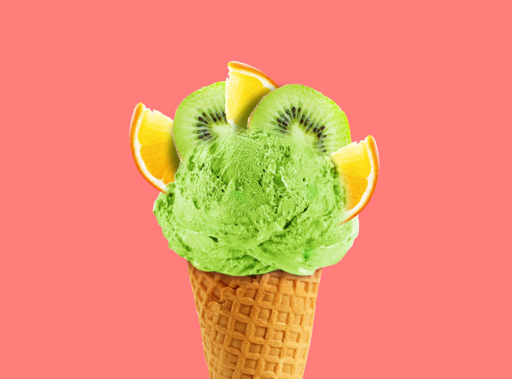Helado de Kiwi