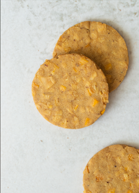 Galletas de mango y coco light